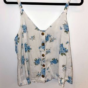 Floral tank top from Hollister!